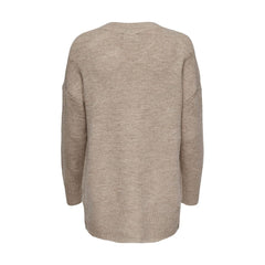 Only Beige Marabou Sweater