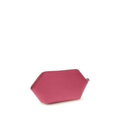 Portefeuille en polyuréthane multicolore Ganni