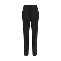 Dolce & Gabbana Black Wool Dress Pants - IT42 | L