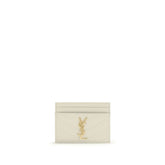 Saint Laurent Beige Calf Leather Bos Taurus Wallet