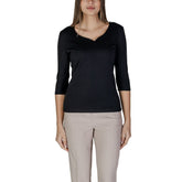 T-shirt en coton noir Street One