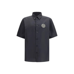 Versace Jeans Black Cotton Shortsleeve Shirt - IT52 | XL - Shirts