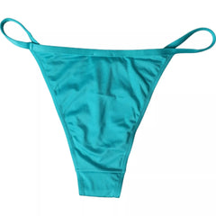 Bas de bikini Dolce & Gabbana en nylon bleu-vert.