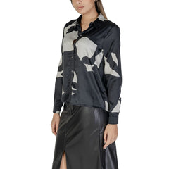 Chemise uniquement en polyester recyclé noir