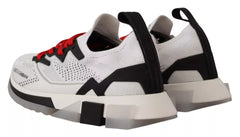 Dolce & Gabbana Weiße SORRENTO Sport Stretch Herrenschuhe Sneakers