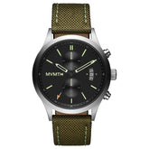 Montre en tissu vert MVMT