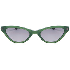 Lunettes de soleil en acétate vert opposé