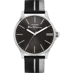 Montre Ben Sherman en acier inoxydable noir