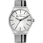 Montre Ben Sherman en acier inoxydable gris