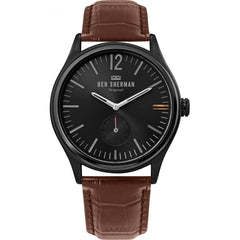 Ben Sherman Uhr aus braunem Leder