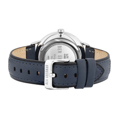 Montre en cuir bleu Ben Sherman