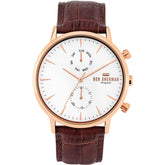Montre en cuir marron Ben Sherman