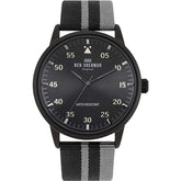 Montre en tissu gris Ben Sherman