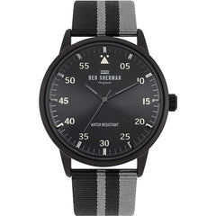 Montre en tissu gris Ben Sherman