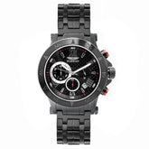 Montre Bobroff en acier inoxydable noir