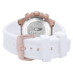 Montre Bobroff en caoutchouc blanc