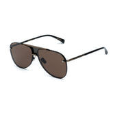Lunettes de soleil Belstaff en titane marron