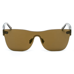 Lunettes de soleil Belstaff en acétate doré