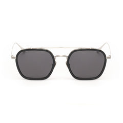 Lunettes de soleil Belstaff en acier inoxydable gris