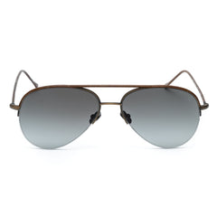 Lunettes de soleil Belstaff en titane marron