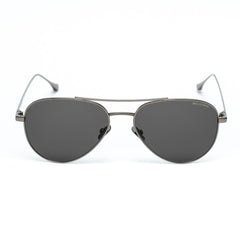 Lunettes de soleil Belstaff en acier inoxydable gris