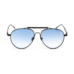 Lunettes de soleil Belstaff en acier inoxydable noir