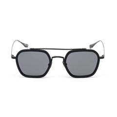 Lunettes de soleil Belstaff en acier inoxydable noir