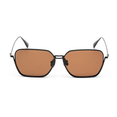 Lunettes de soleil Belstaff en acier inoxydable noir