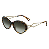 Lanvin Sonnenbrille aus braunem Acetat