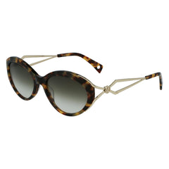 Lanvin Sonnenbrille aus braunem Acetat