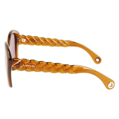 Lunettes de soleil Lanvin marron Bio Injected