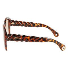 Lunettes de soleil Lanvin marron Bio Injected