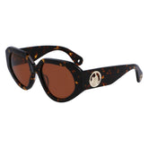 Lanvin Sonnenbrille aus braunem Acetat