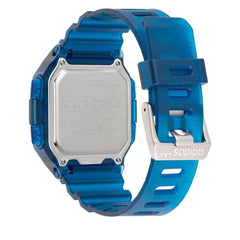 Adidas Blue Resin Uhr