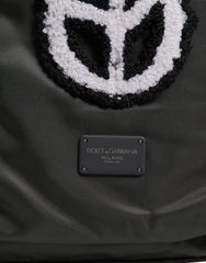 Dolce & Gabbana grauer Nylon Prince Forever Schul- und Reiserucksack