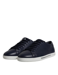 Baskets basses bleues Dolce & Gabbana Saint Tropez pour homme
