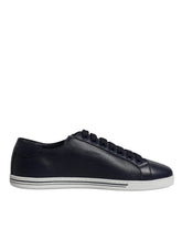 Dolce & Gabbana blaue Herren-Sneaker Saint Tropez (niedrig geschnitten)