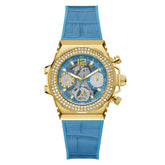 Guess Blue Synthetic Uhr