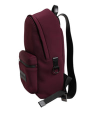 Dolce & Gabbana Bordeaux Montreale Tecnico Textile Sac à dos pour homme