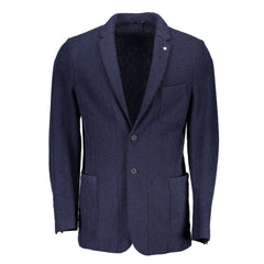 Gant Blue Wool Blazer