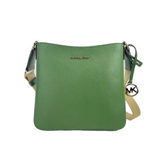 Sac bandoulière Michael Kors en cuir Saffiano vert