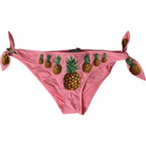 Bas de bikini Dolce & Gabbana rose ananas