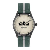 Montre Adidas en tissu vert