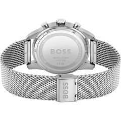 Hugo Boss Uhr aus silbernem Edelstahl