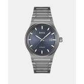 Montre Hugo Boss en acier inoxydable gris