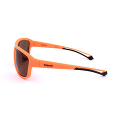 Lunettes de soleil Polaroid en résine orange