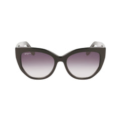 Lunettes de soleil Ferragamo en acétate noir