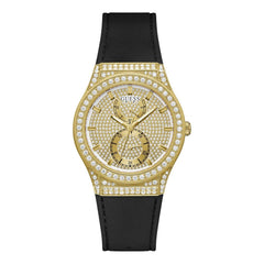 Montre Guess en synthétique noir