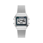 Montre Guess en acier inoxydable gris