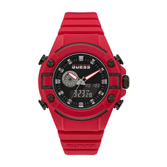Montre Guess rouge synthétique